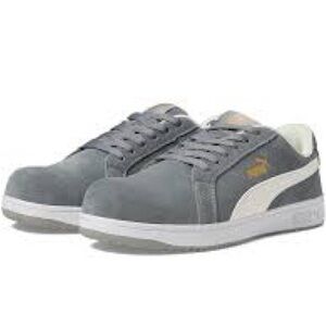 COPY - Men’s puma slip resistant grey safety shoes size 10